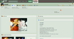 Desktop Screenshot of cerealc.deviantart.com