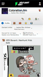 Mobile Screenshot of colorationjim.deviantart.com