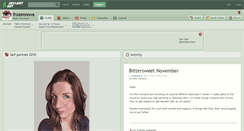 Desktop Screenshot of frozennova.deviantart.com