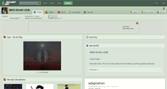 Desktop Screenshot of dark-tower-club.deviantart.com