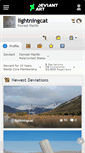 Mobile Screenshot of lightningcat.deviantart.com