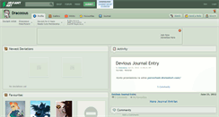 Desktop Screenshot of dracossus.deviantart.com