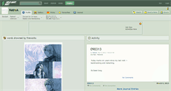 Desktop Screenshot of natrea.deviantart.com
