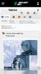 Mobile Screenshot of natrea.deviantart.com