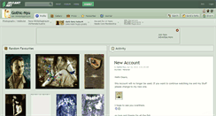 Desktop Screenshot of gothic-nyu.deviantart.com