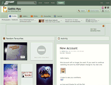 Tablet Screenshot of gothic-nyu.deviantart.com