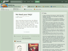 Tablet Screenshot of h-v-c-i.deviantart.com