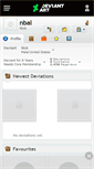 Mobile Screenshot of nbal.deviantart.com