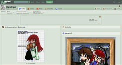 Desktop Screenshot of hanslinger.deviantart.com