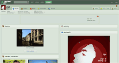 Desktop Screenshot of ojaj.deviantart.com
