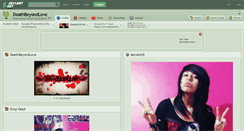 Desktop Screenshot of deathbeyondlove.deviantart.com