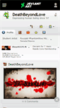 Mobile Screenshot of deathbeyondlove.deviantart.com