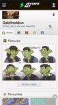 Mobile Screenshot of goblinoids.deviantart.com