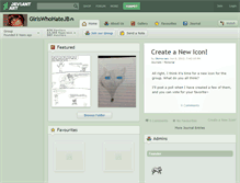 Tablet Screenshot of girlswhohatejb.deviantart.com