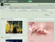 Tablet Screenshot of danutza88.deviantart.com