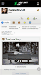 Mobile Screenshot of cookiebiscuit.deviantart.com