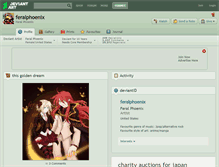 Tablet Screenshot of feralphoenix.deviantart.com