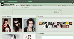 Desktop Screenshot of lady-nex-angelus.deviantart.com
