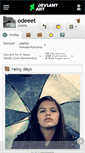 Mobile Screenshot of odeeet.deviantart.com