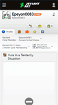 Mobile Screenshot of epeyon0083.deviantart.com