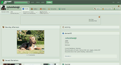 Desktop Screenshot of julissisraleigh.deviantart.com