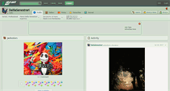 Desktop Screenshot of dalilasenestrari.deviantart.com