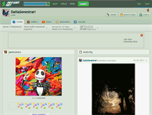 Tablet Screenshot of dalilasenestrari.deviantart.com