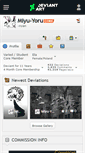 Mobile Screenshot of miyu-yoru.deviantart.com