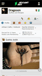 Mobile Screenshot of dragooon.deviantart.com