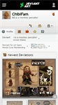 Mobile Screenshot of chibifam.deviantart.com
