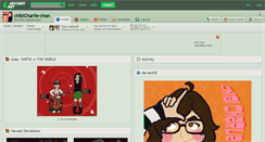 Desktop Screenshot of chibicharlie-chan.deviantart.com