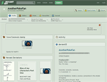 Tablet Screenshot of anotherpokefan.deviantart.com