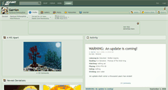Desktop Screenshot of garrion.deviantart.com