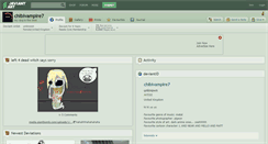 Desktop Screenshot of chibivampire7.deviantart.com