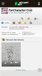 Mobile Screenshot of fancharacter-club.deviantart.com