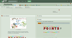 Desktop Screenshot of harumitsumisa.deviantart.com