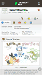Mobile Screenshot of harumitsumisa.deviantart.com