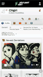 Mobile Screenshot of chigiri.deviantart.com