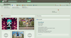 Desktop Screenshot of dennisreed.deviantart.com
