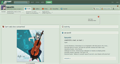 Desktop Screenshot of kasumin.deviantart.com