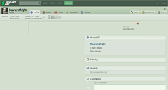 Desktop Screenshot of beareroflight.deviantart.com