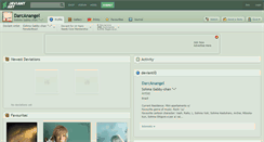 Desktop Screenshot of darcanangel.deviantart.com
