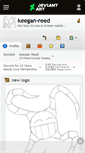 Mobile Screenshot of keegan-reed.deviantart.com
