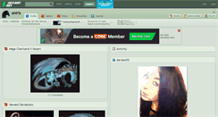 Desktop Screenshot of aniris.deviantart.com