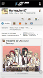 Mobile Screenshot of harlequinn87.deviantart.com