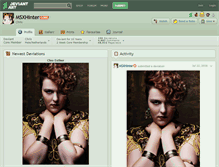 Tablet Screenshot of msxhinter.deviantart.com