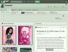 Tablet Screenshot of faisaladen.deviantart.com