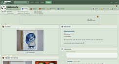 Desktop Screenshot of iliketodoodle.deviantart.com