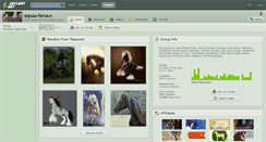 Desktop Screenshot of equus-ferus.deviantart.com