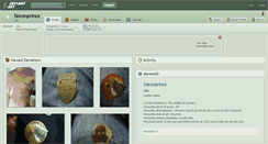 Desktop Screenshot of falconprince.deviantart.com